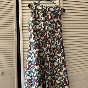 Talbots Linen Butterfly Dress